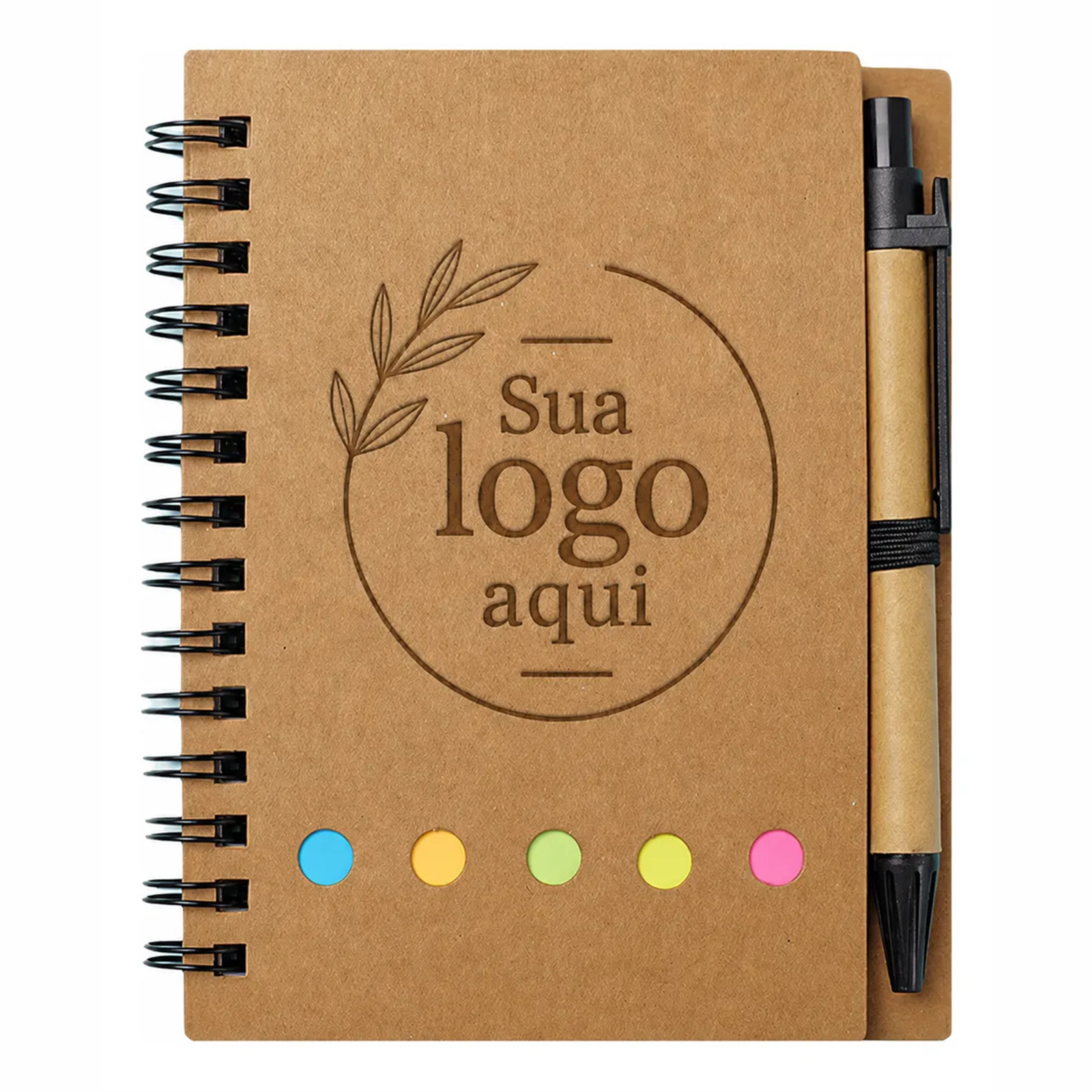 Bloco de Anotações com Logo