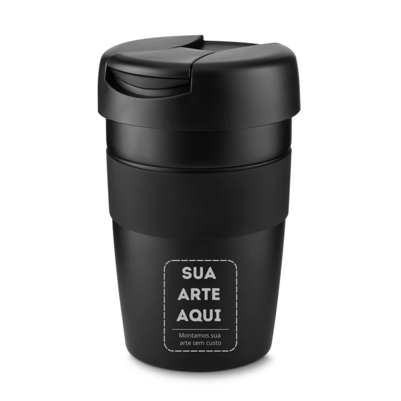 Copo Térmico com Tampa Personalizado