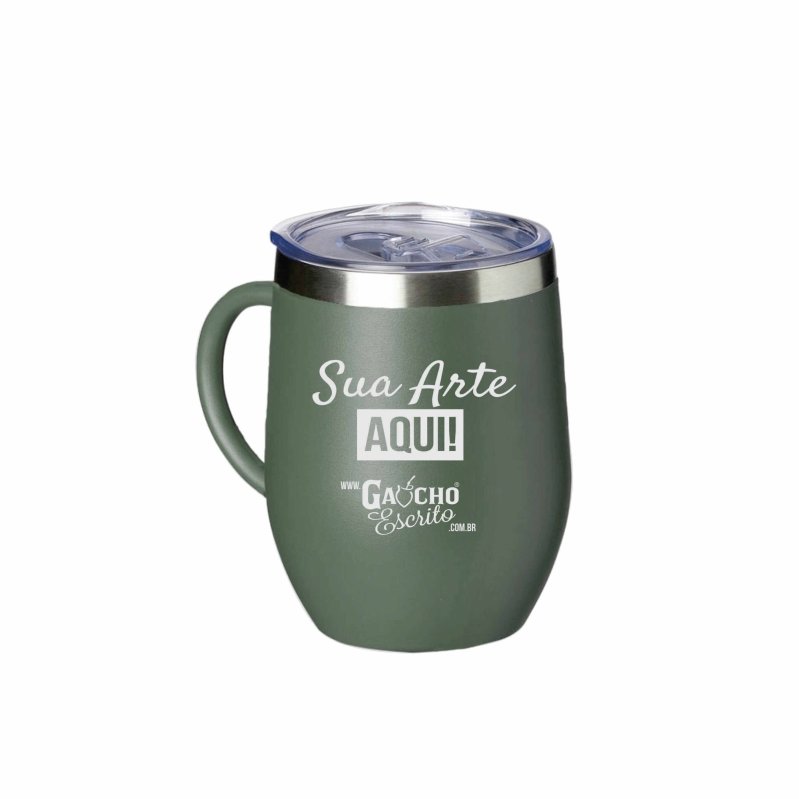 Caneca Inox Personalizada Para Brinde