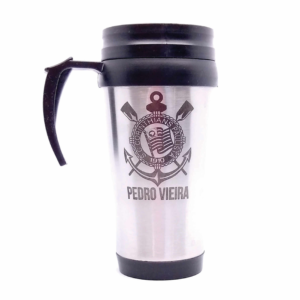 Caneca Inox com Logo Personalizada
