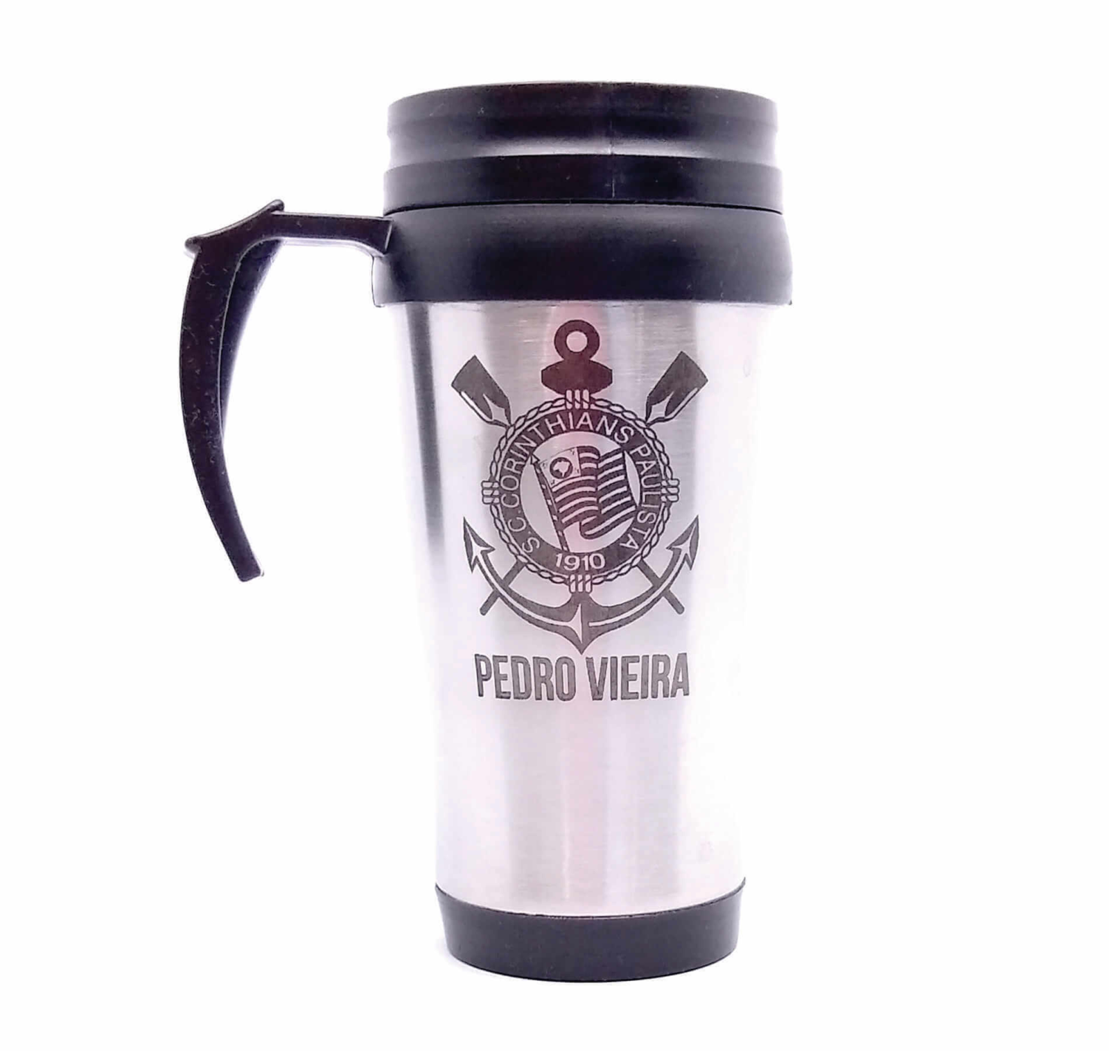 Caneca Inox com Logo Personalizada
