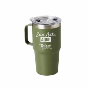 Caneca de Inox para Empresas Personalizada