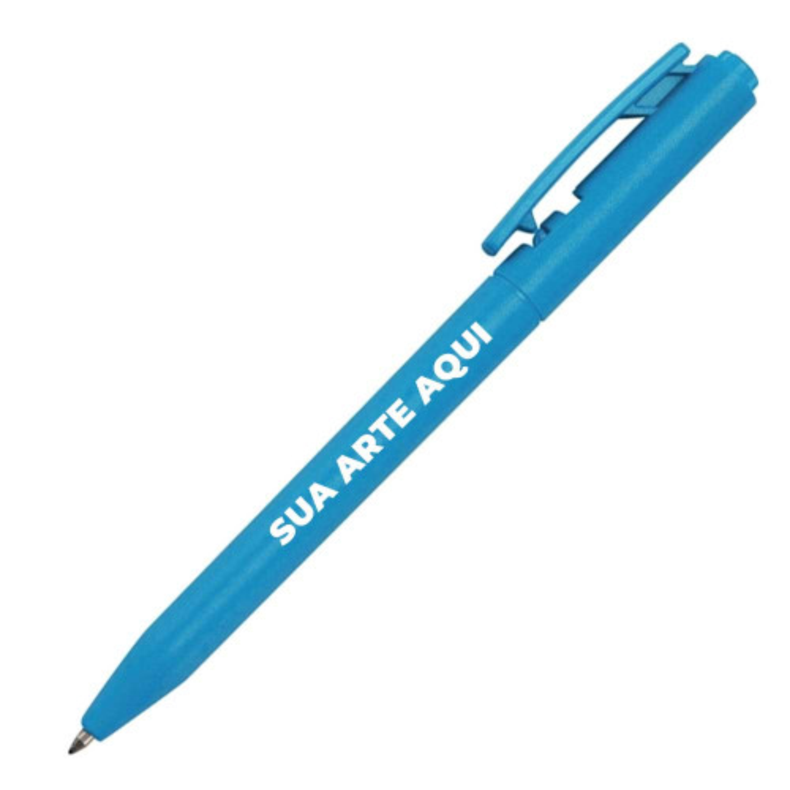 Caneta Plástica Personalizada para Feiras