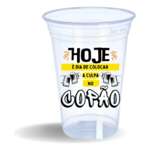 Copo para Festa com Logo da Empresa