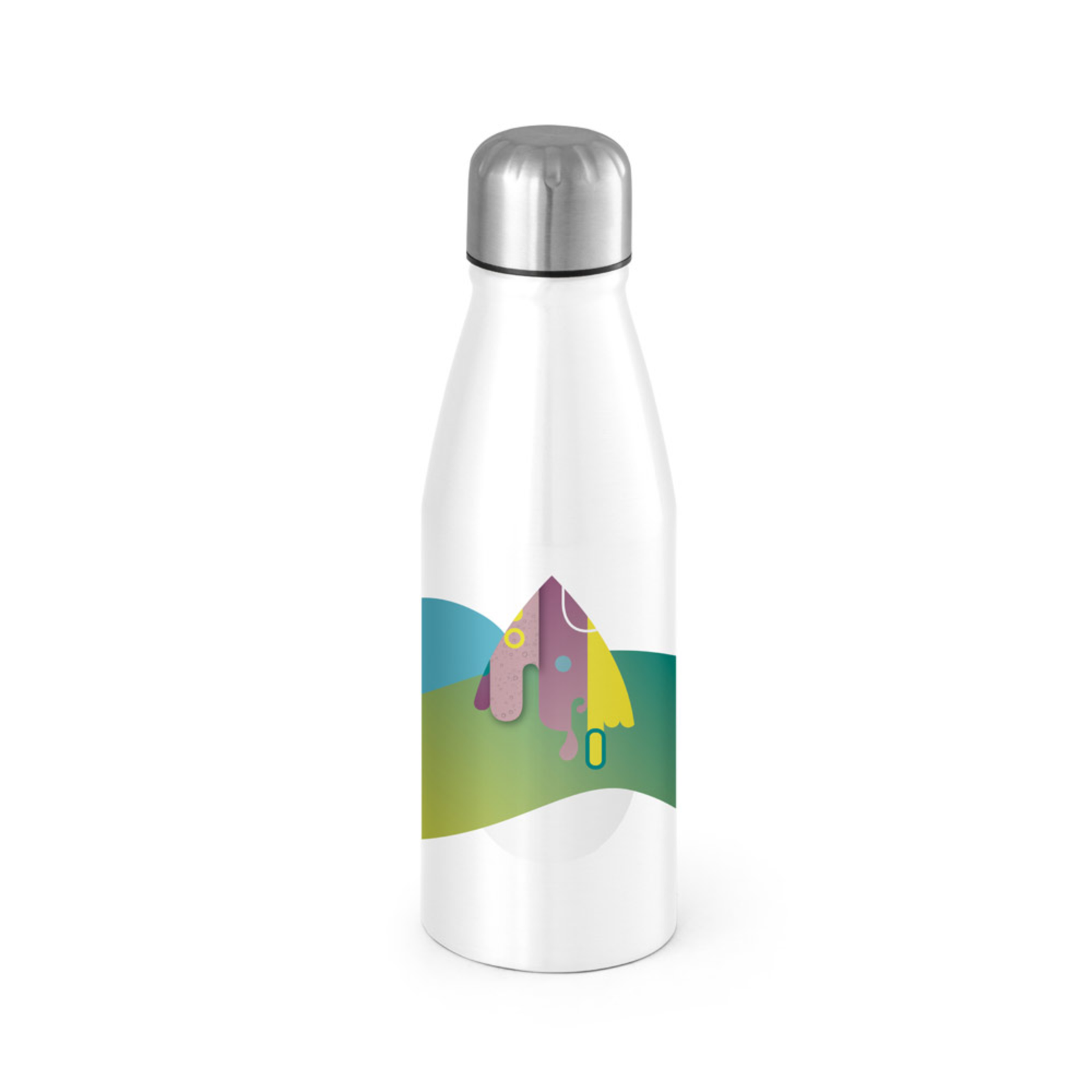 Garrafa Alumínio Personalizada com Logo da Empresa