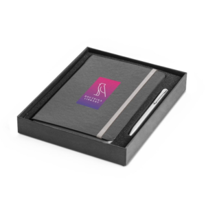 Kit Agenda e Caneta Personalizado para Empresas